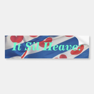 It Sil Heave! Bumper Sicker Fryslan Flag Bumper Sticker