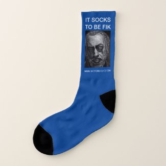 It socks to be Fik (Blue) socks