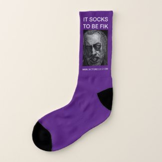 It socks to be Fik (Purple) socks