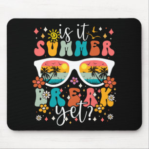 It Summer Break Yet Retro Groovy Happy Last Day Of Mouse Mat
