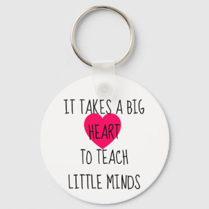 It Takes a Big Heart Key Ring