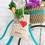 It Takes a Big Heart | Teacher Appreciation Gift Tote Bag<br><div class="desc">Every student has their favorite teacher/teaching assitant. This cute personalised tote bag is the perfect gift to show your appreciation for all their hard work throughout the school year, with the cute saying "It takes a big heart to help shape little minds.." personalized with the teachers name and a big...</div>