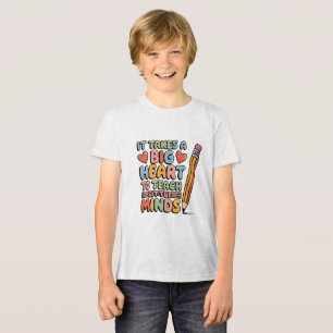It Takes a Big Heart to Teach Little Min Tri-Blend Shirt