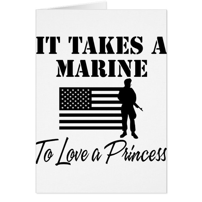 It Takes A Marine To Love A Princess (Front)