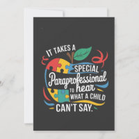 It Takes a Paraprofessional to Hear What a Child 