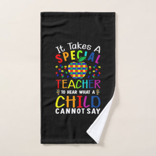 It Takes A Special Teacher Hand Towel
