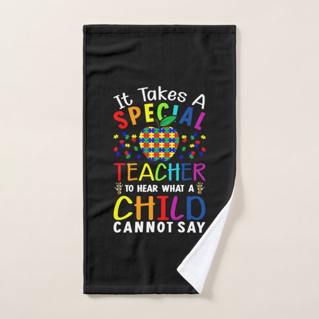 It Takes A Special Teacher Hand Towel (Hand Towel)