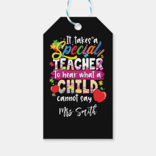 It Takes a Special Teacher Printable Teacher  Gift Tags