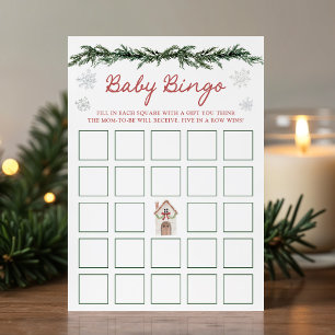 It Takes a Village Baby Shower Bingo Card