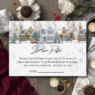 It takes a Village Baby Shower enclosure cards