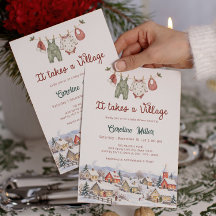 It Takes a Village Baby Shower