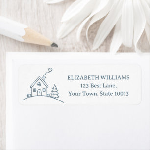 It Takes a Village Baby Shower Return Address