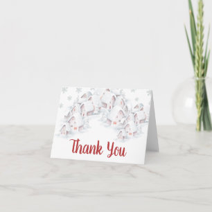 It Takes a Village Baby Shower Thank You Card