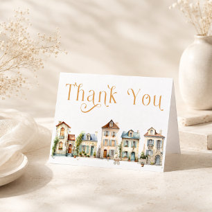 It Takes a Village Baby Shower Thank You Card