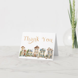 It Takes a Village Baby Shower Thank You Card