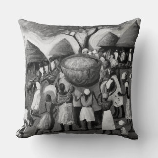 It Takes a Village Cushion