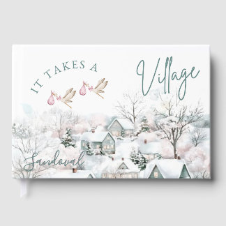 it takes a village guest book 