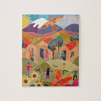 It Takes A Village Jigsaw Puzzle