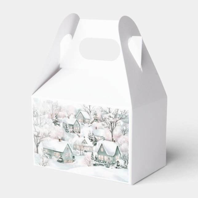 it takes a village party favor boxes (Back Side)