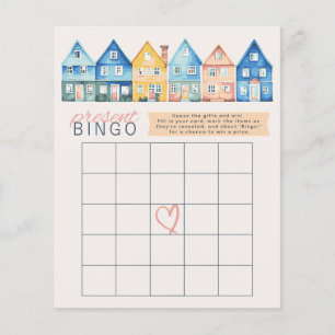 "It Takes a Village"  Present Bingo Shower Game