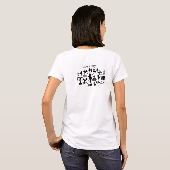 It Takes a Village T-Shirt (Back Full)