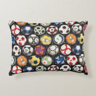 It Takes Balls to Play Soccer Decorative Cushion