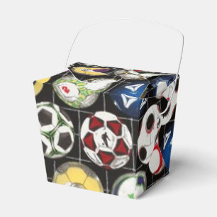 It Takes Balls to Play Soccer Favour Box