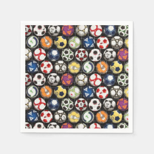 It Takes Balls to Play Soccer Napkin