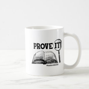 It Text Evidence Funny Testing Day Gifts For Teach Coffee Mug