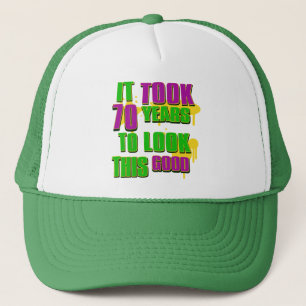 It took 70 years to look this good trucker hat
