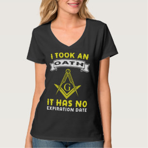 It Took An Oath Masonic Master Square And Compass T-Shirt