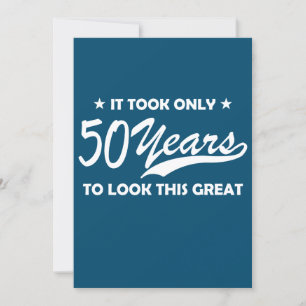 It Took Only 50 Years To Look This Great Invitation