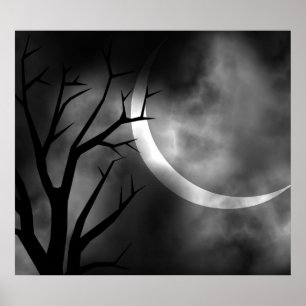 It was a dark and stormy night poster