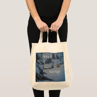 It Was A Silent Night Tote Bag