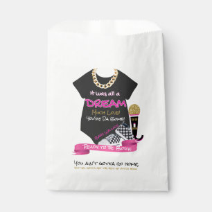 It was all a Dream  90's Hip Hop Pink & Gold Favour Bags