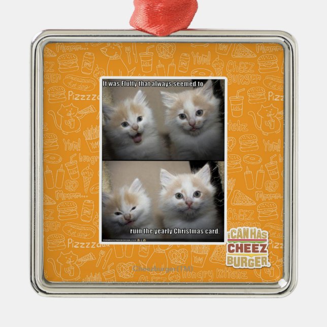 It was Fluffy Metal Tree Decoration (Front)