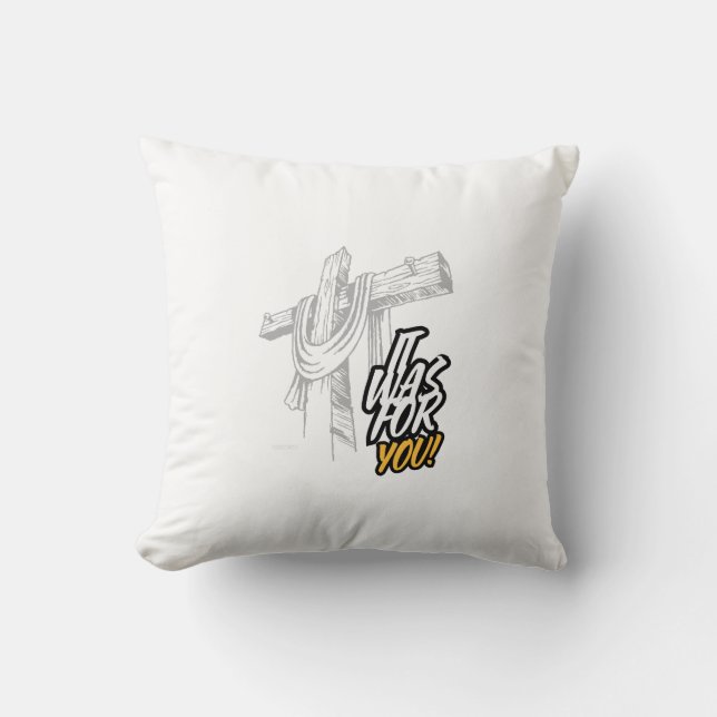 It Was For You Cushion (Front)