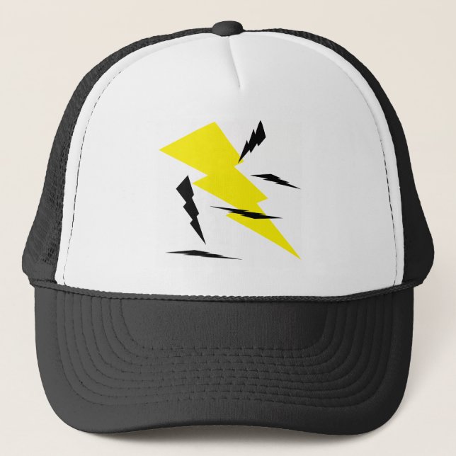 It Was Like Lightening! Trucker Hat (Front)