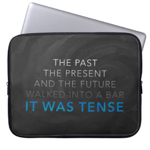 It Was Tense Laptop Sleeve
