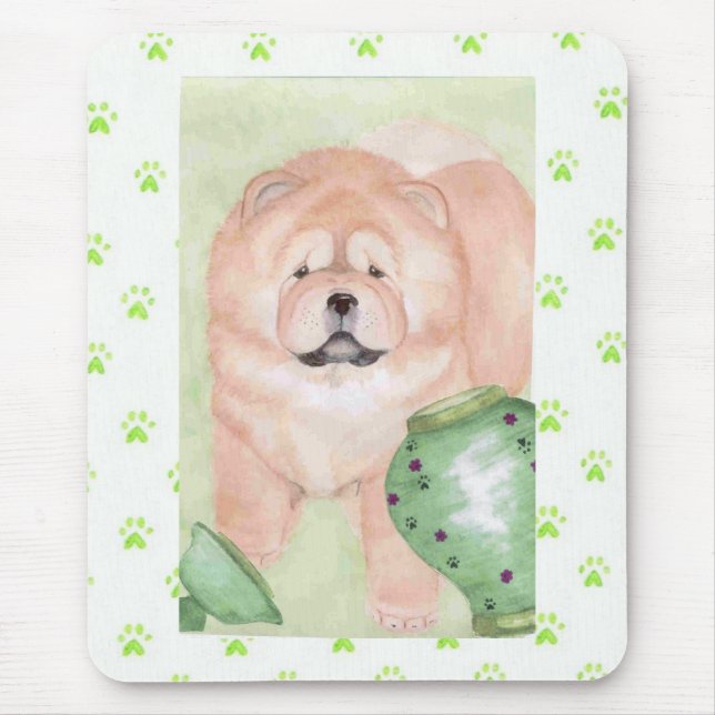 It was the cat! mouse mat (Front)