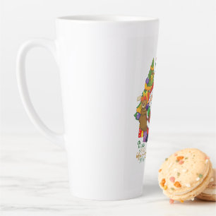 It was the night before Christmas Season Latte Mug