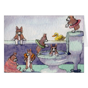 It Was Their Very Own Indoor Swimming Pool CARD