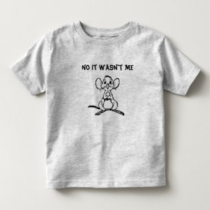 it wasn't me T-shirt for kids