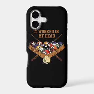 It Worked In My Head Billiards Gift 8-Ball Pool