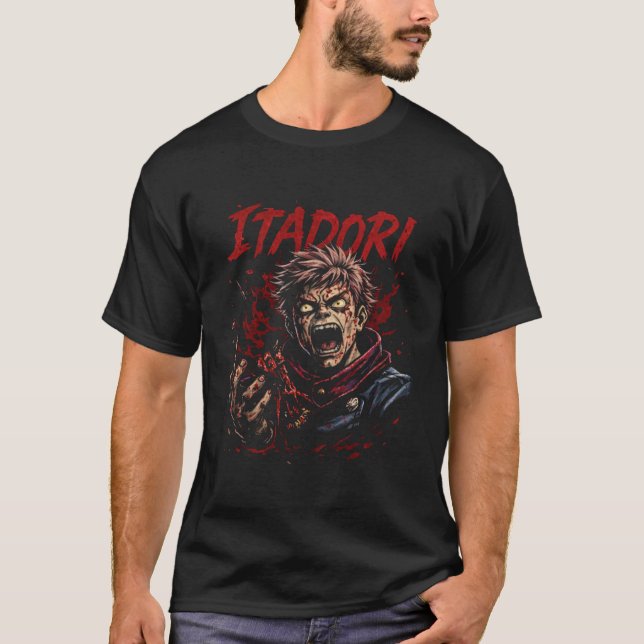 ITADORI – Cursed Fist of Destruction T-Shirt (Front)