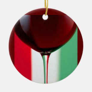 ITALAIN WINE ORNAMENT
