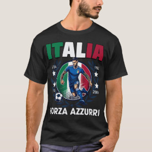 Italia 4 Star Campioni del Mondo T-Shirt