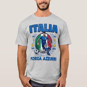 Italia 4 Star Campioni del Mondo  T-Shirt