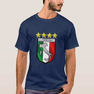 italia 4 stars world champions soccer gifts T-Shirt