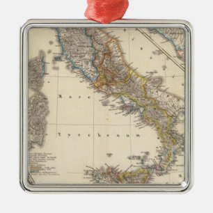 Italia adiectis iis metal tree decoration